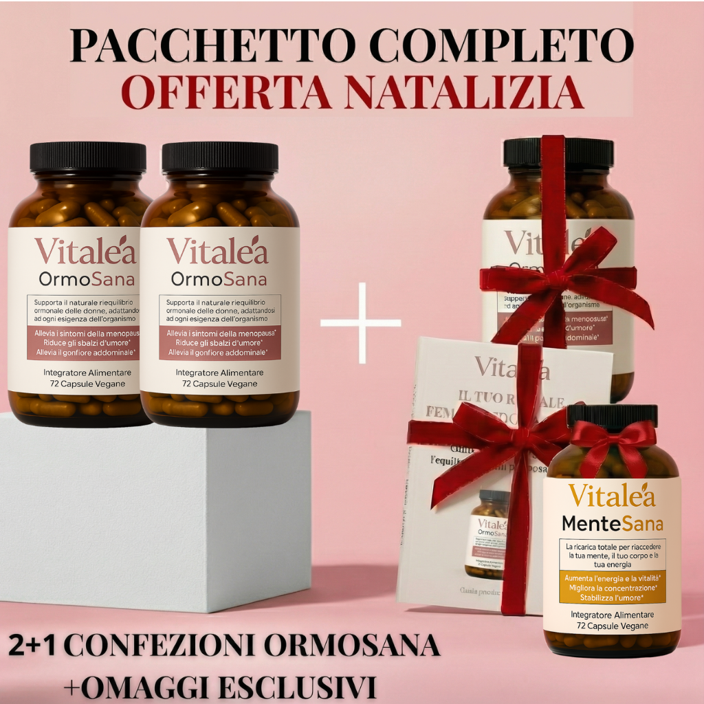 OrmoSana™ | La Soluzione Completa per Riequilibrare la Menopausa in 14 Giorni