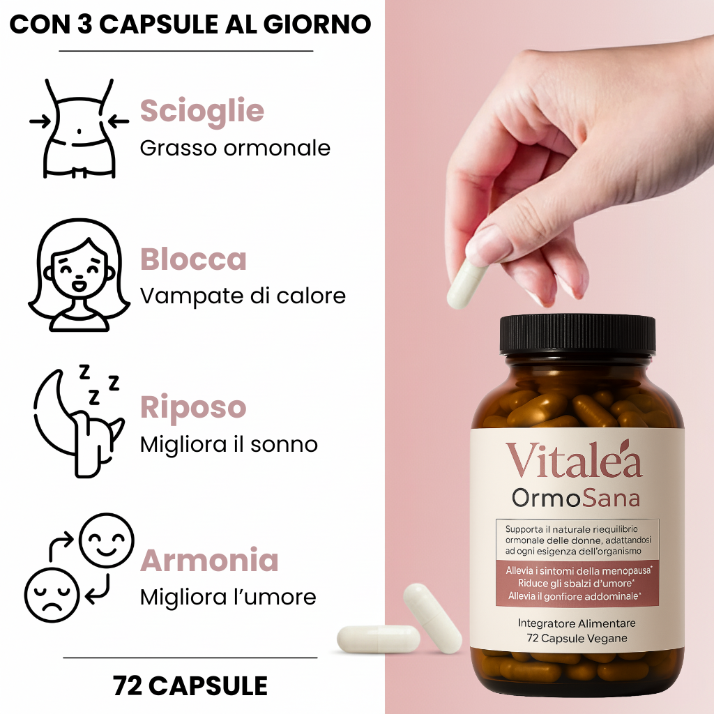 OrmoSana™ | La Soluzione Completa per Riequilibrare la Menopausa in 14 Giorni