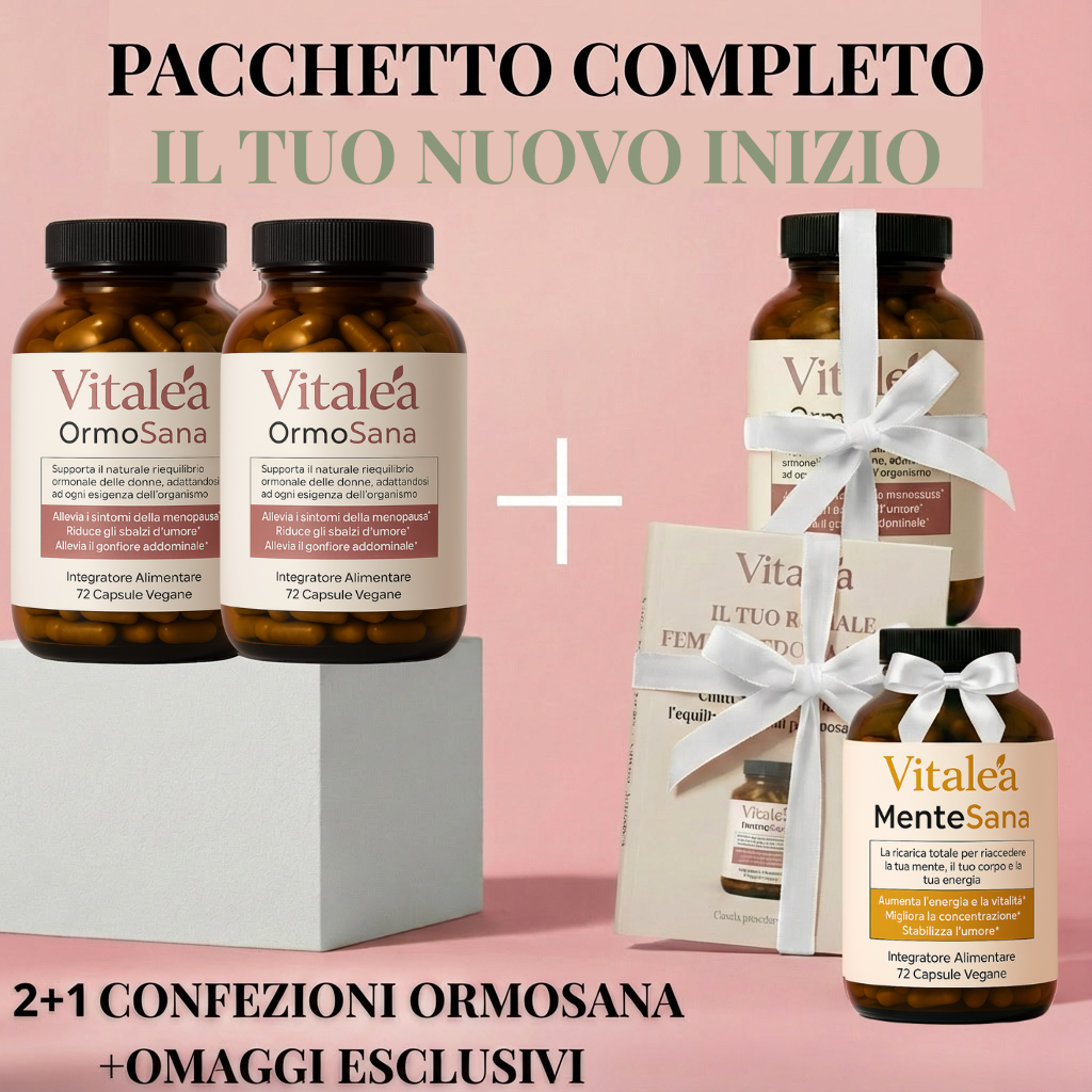 OrmoSana™ | La Soluzione Completa per Riequilibrare la Menopausa in 14 Giorni